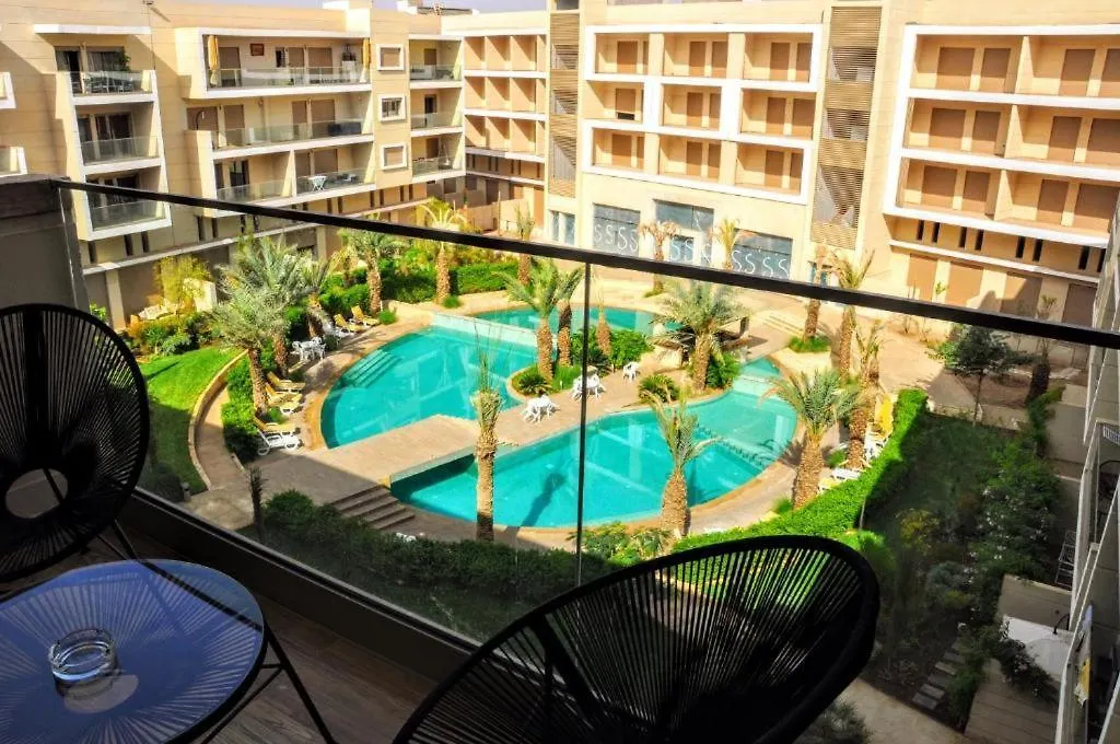 Appartement Cosy Vue Piscine Marrakech Centre Marrakesh
